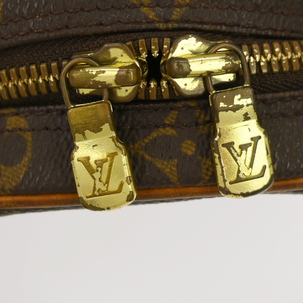 Louis Vuitton Pochette Gange Monogram Canvas Brown Canvas Clutche & Pouche Bag (Pre-Owned)