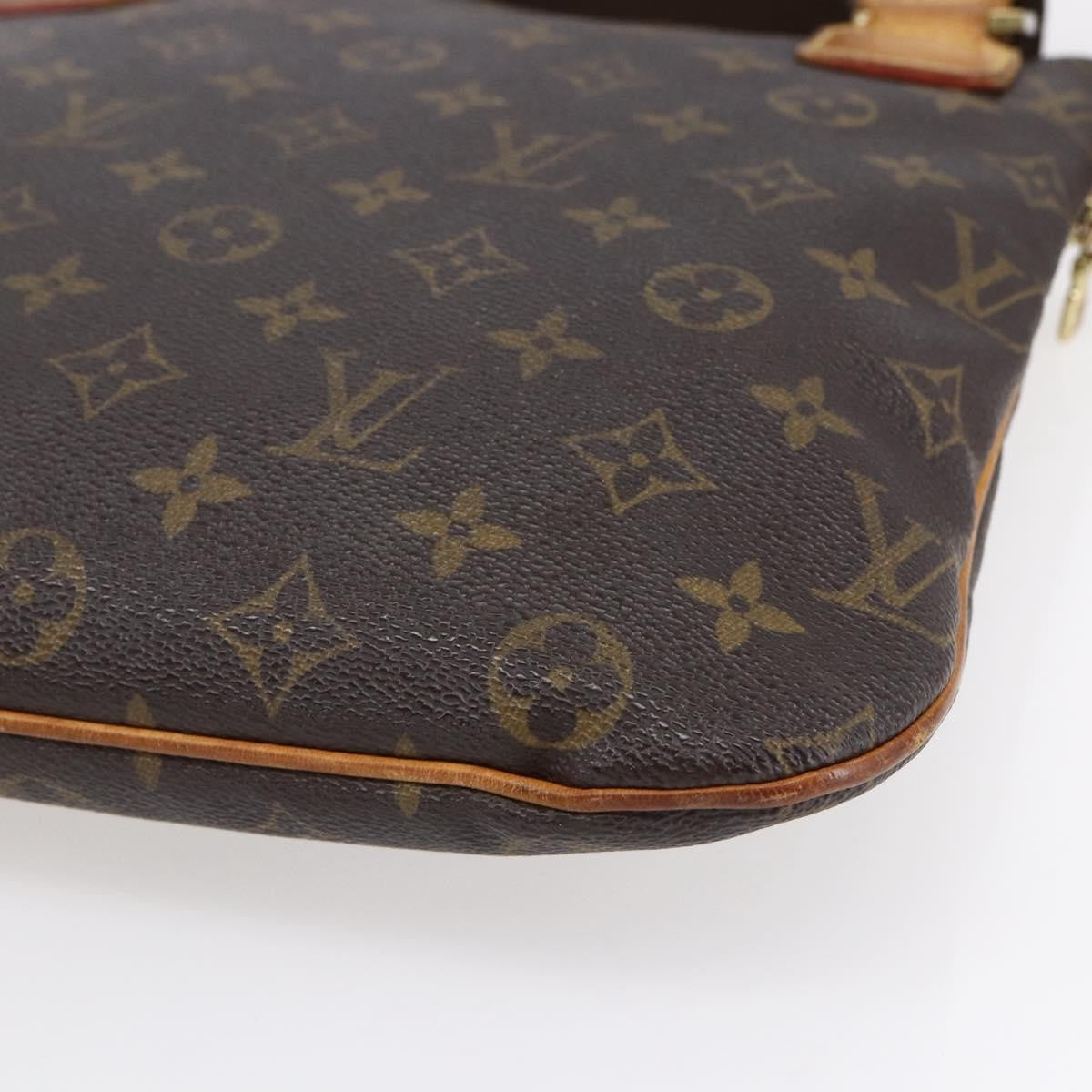 Louis Vuitton Bosphore Pochette Monogram Canvas Brown Canvas Shoulder Bag Bag (Pre-Owned)