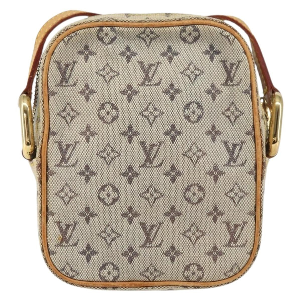 Louis Vuitton Juliette Crossbody Bag Mini Lin Blue Canvas Shoulder Bag Bag (Pre-Owned)