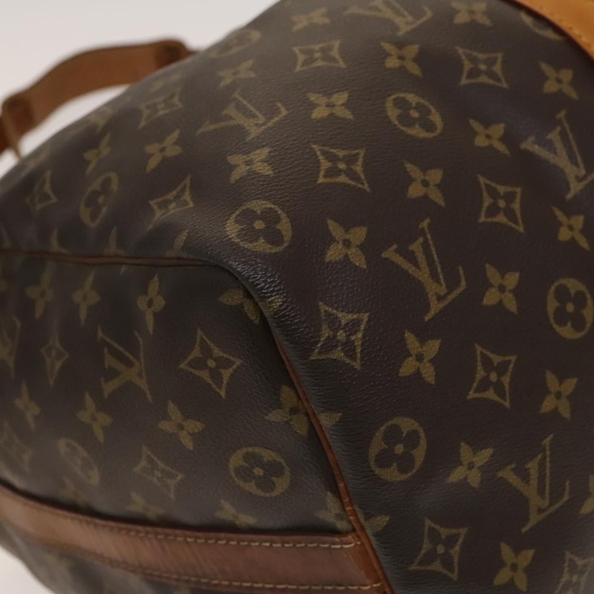 Louis Vuitton Keepall Bandouliere Bag Monogram Canvas Brown Canvas Travel Bag Bag (Pre-Owned)