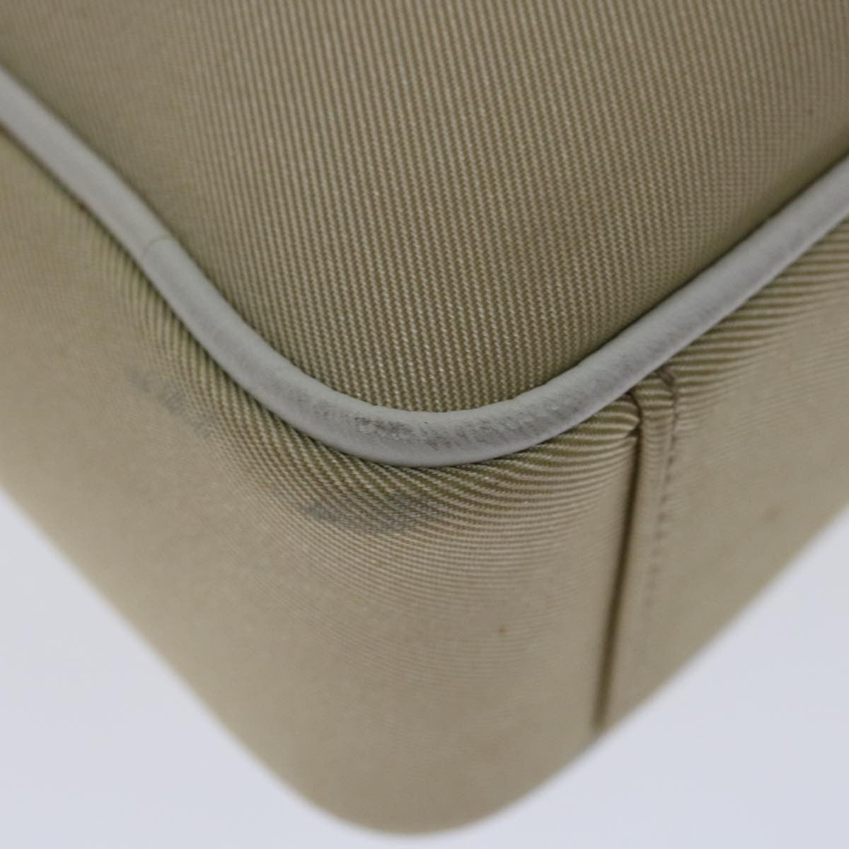 Burberry Nova Check Shoulder Bag Canvas Beige Canvas Shoulder Bag Bag (Pre-Owned)