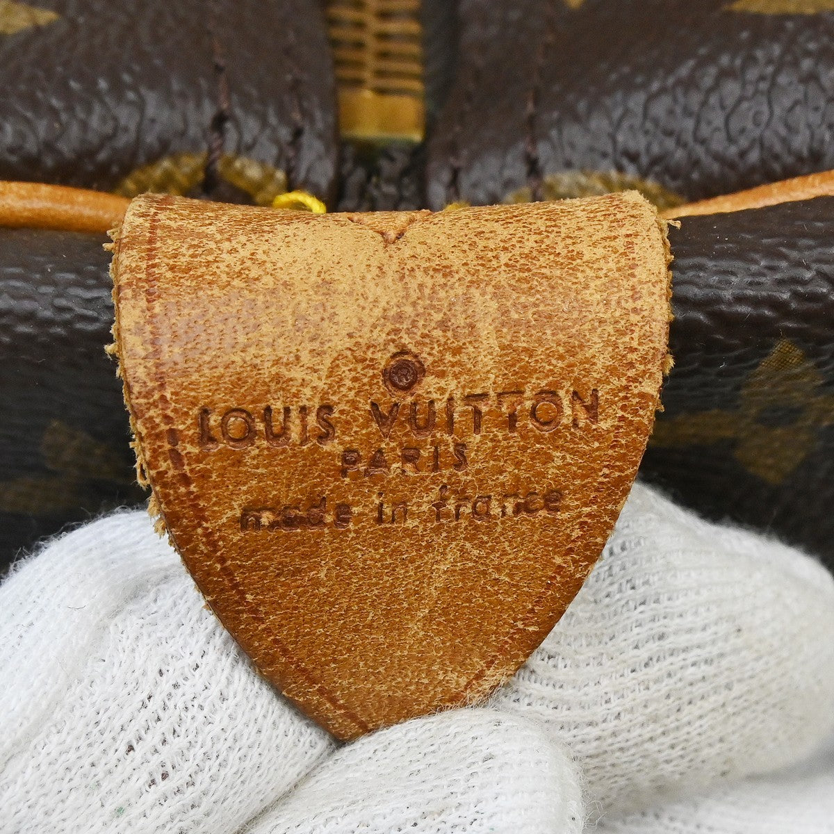 Louis Vuitton Keepall Bag Monogram Canvas Brown Canvas Travel Bag Bag (Pre-Owned)