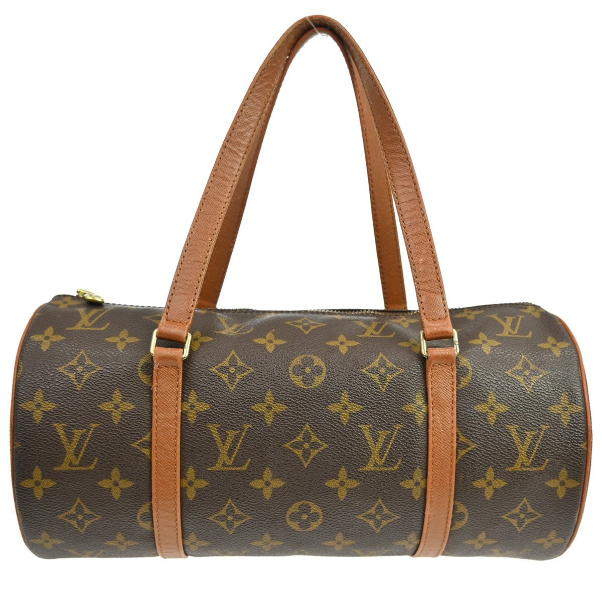Louis Vuitton Papillon Handbag Monogram Canvas Brown Canvas Handbag (Pre-Owned)
