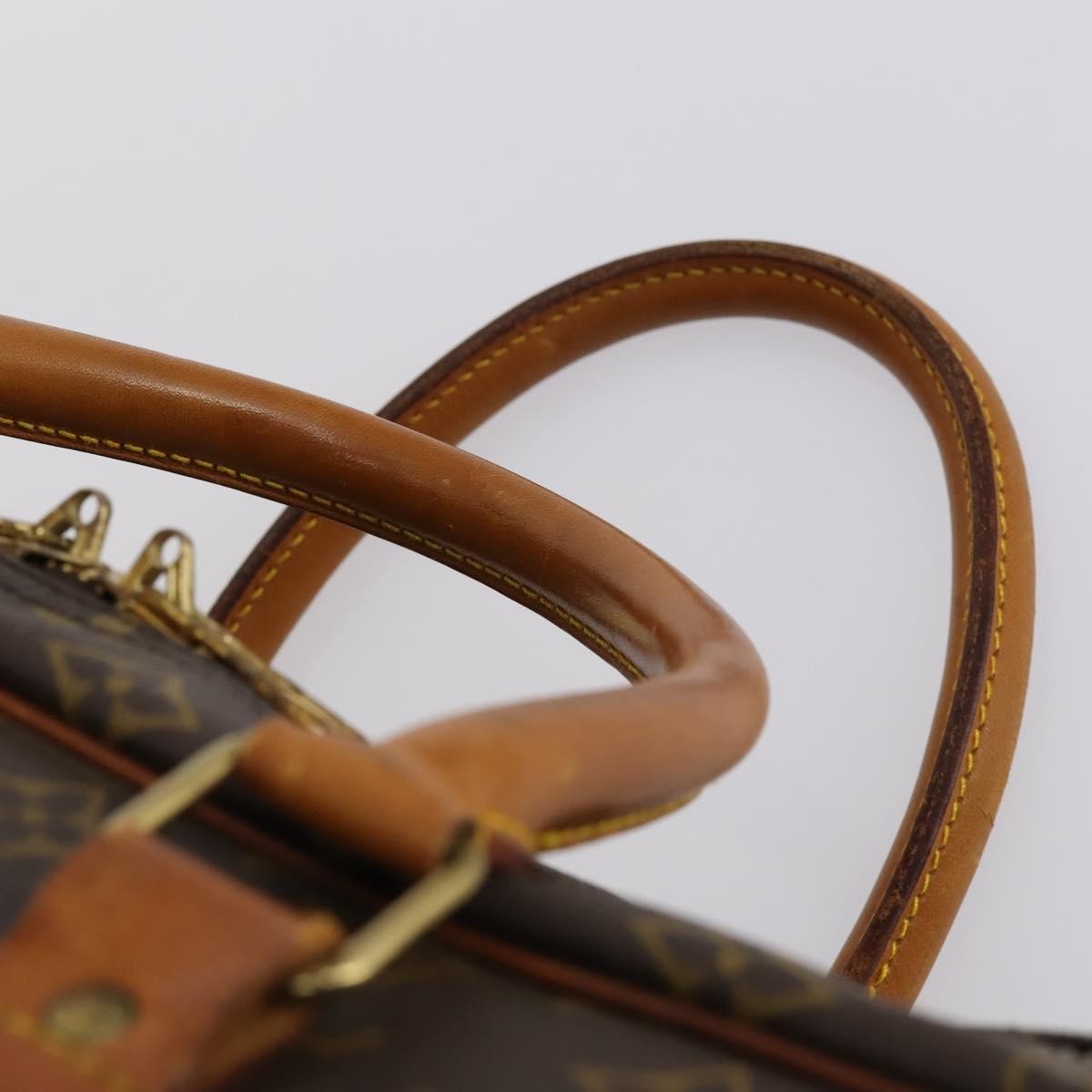 Louis Vuitton Sirius Handbag Monogram Canvas Brown Canvas Travel Bag Bag (Pre-Owned)