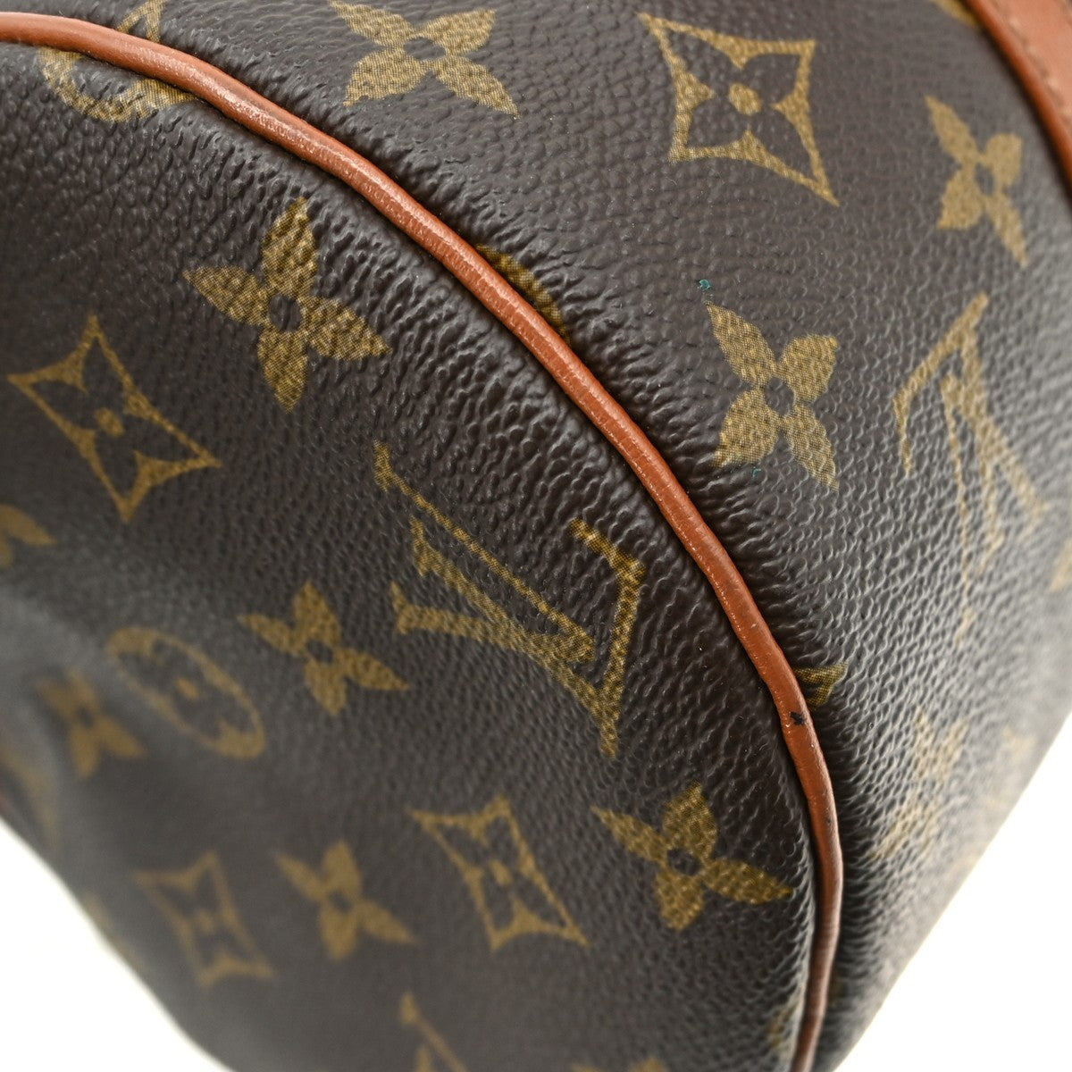 Louis Vuitton Papillon Handbag Monogram Canvas Brown Canvas Handbag (Pre-Owned)