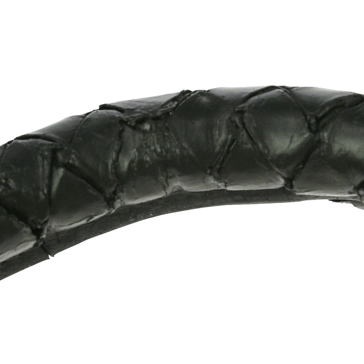 Bottega Veneta Top Zip Briefcase Intrecciato Nappa Black Leather Briefcase Bag (Pre-Owned)