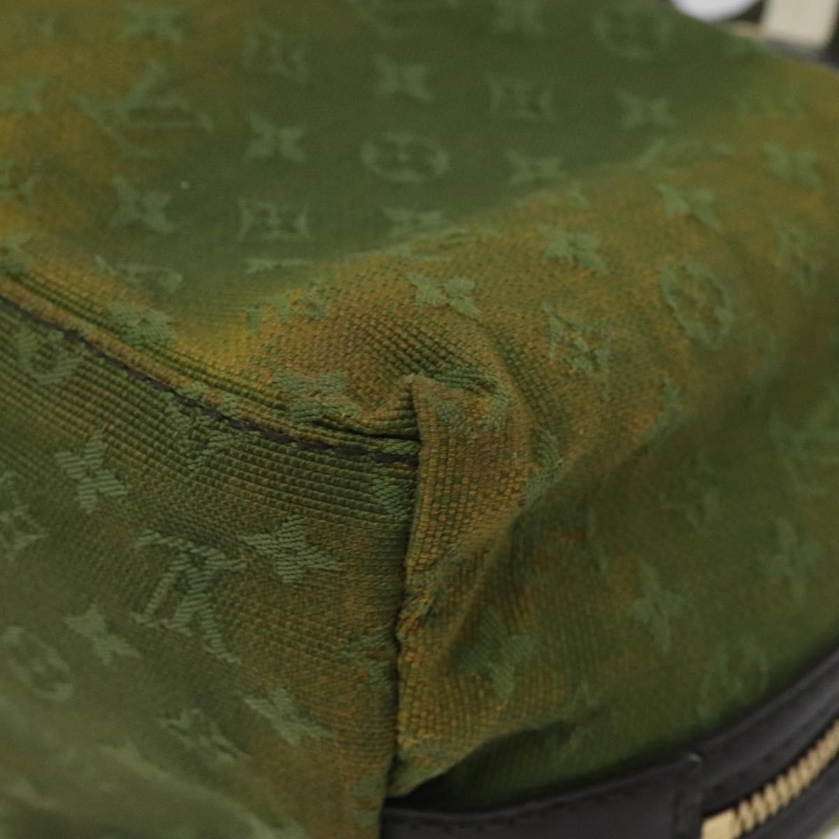 Louis Vuitton Sac Mary Kate Handbag Mini Lin Khaki Canvas Handbag (Pre-Owned)