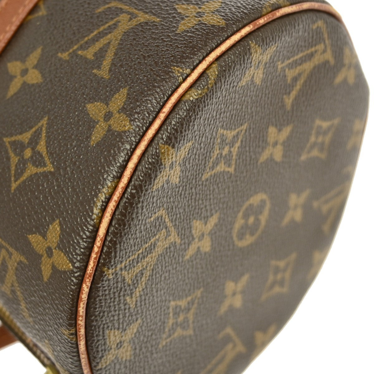 Louis Vuitton Papillon Handbag Monogram Canvas Brown Canvas Handbag (Pre-Owned)