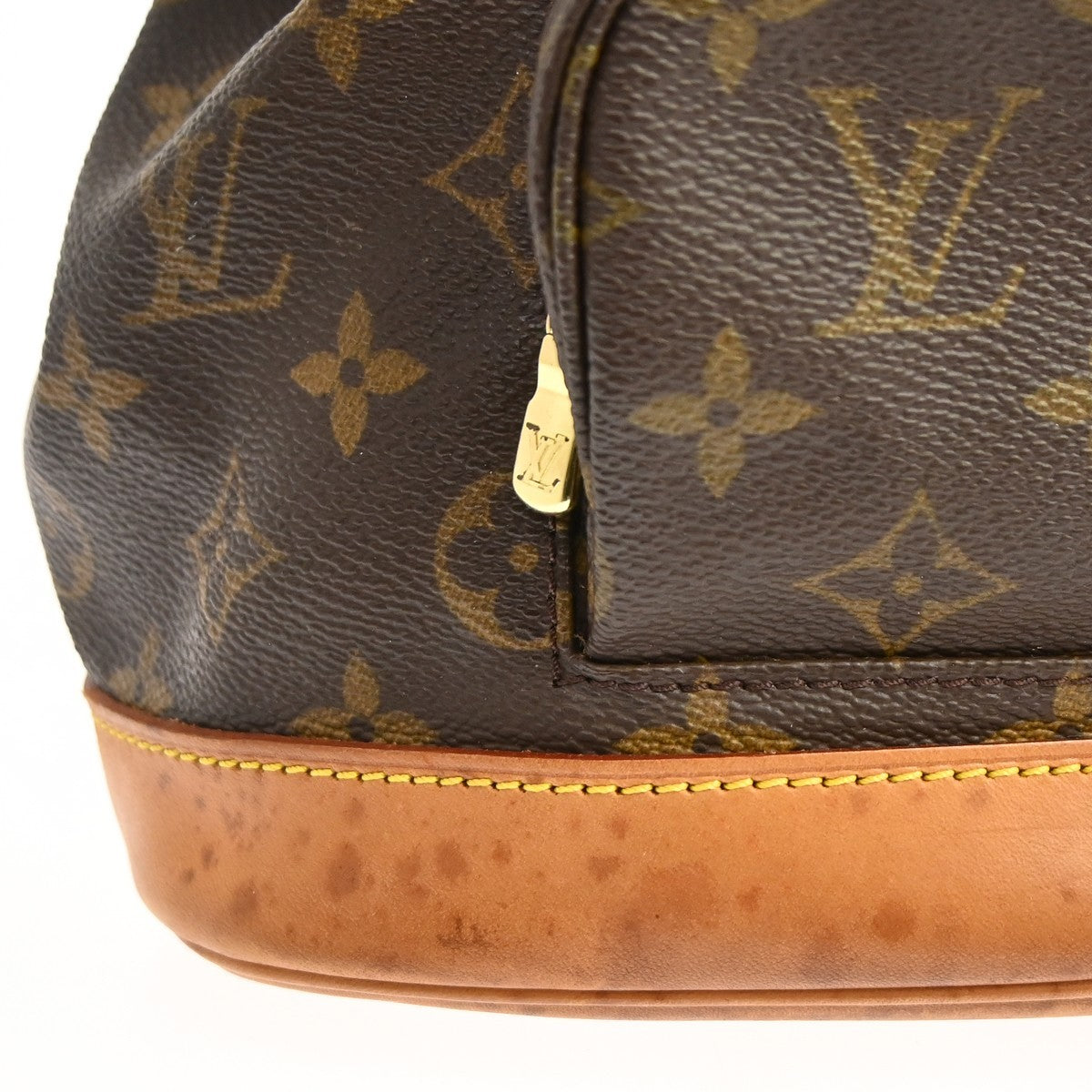 Louis Vuitton Vintage Montsouris Backpack Monogram Canvas Brown Canvas Backpack Bag (Pre-Owned)