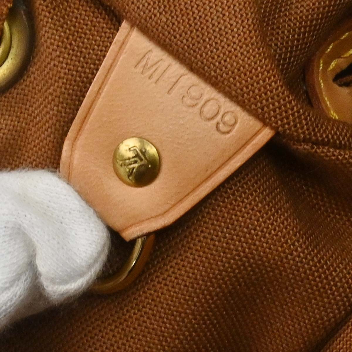 Louis Vuitton Vintage Montsouris Backpack Monogram Canvas Brown Canvas Backpack Bag (Pre-Owned)