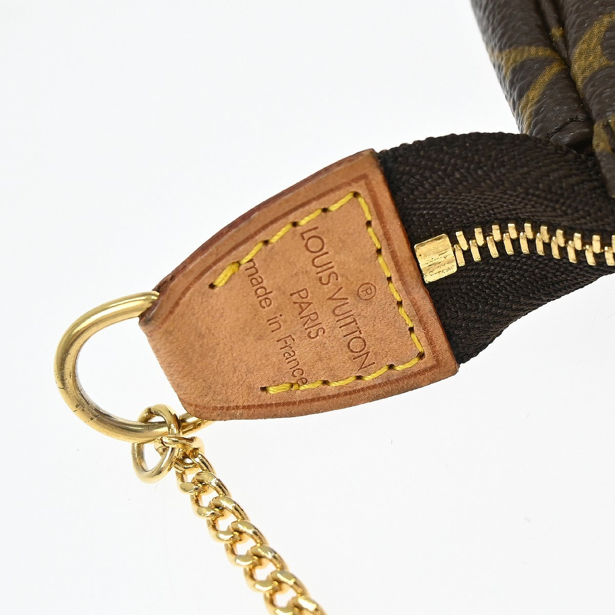 Louis Vuitton Pochette Accessoires Nm Monogram Canvas Brown Canvas Clutche & Pouche Bag (Pre-Owned)