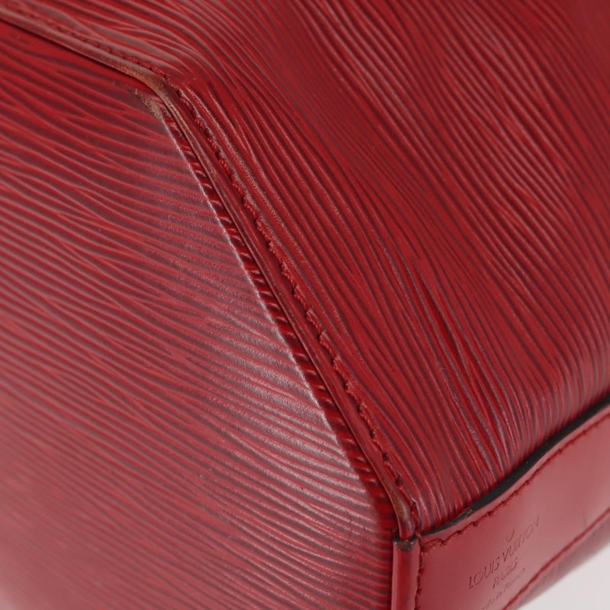 Louis Vuitton Vintage Sac D'epaule Handbag Epi Leather Red Leather Shoulder Bag Bag (Pre-Owned)