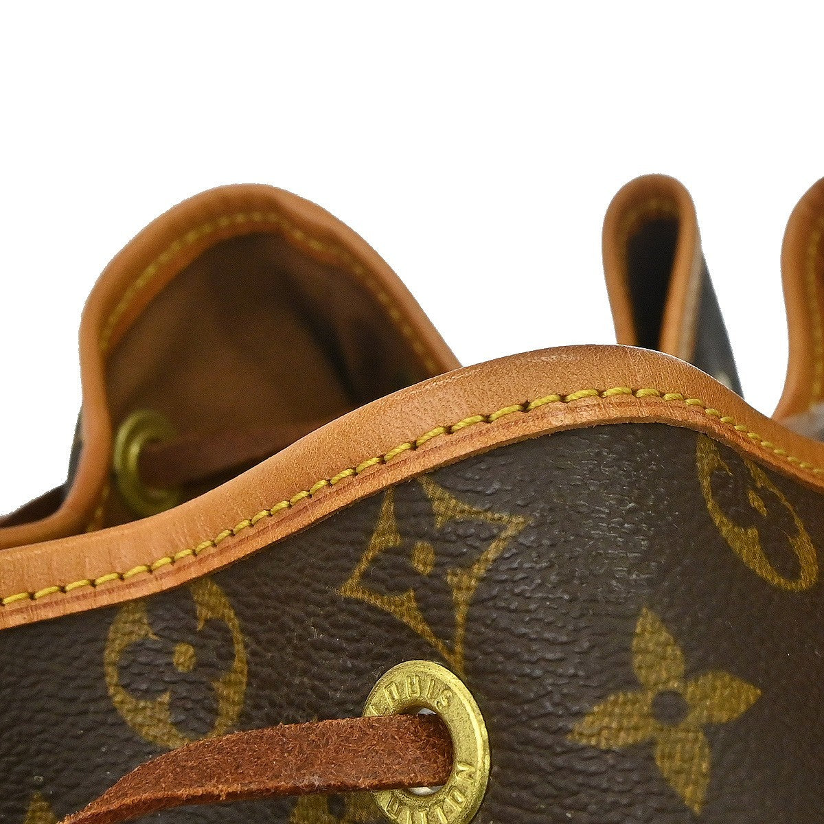Louis Vuitton Vintage Montsouris Backpack Monogram Canvas Brown Canvas Backpack Bag (Pre-Owned)
