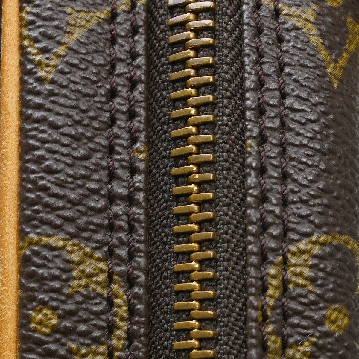 Louis Vuitton Amazone Bag Monogram Canvas Brown Canvas Shoulder Bag Bag (Pre-Owned)
