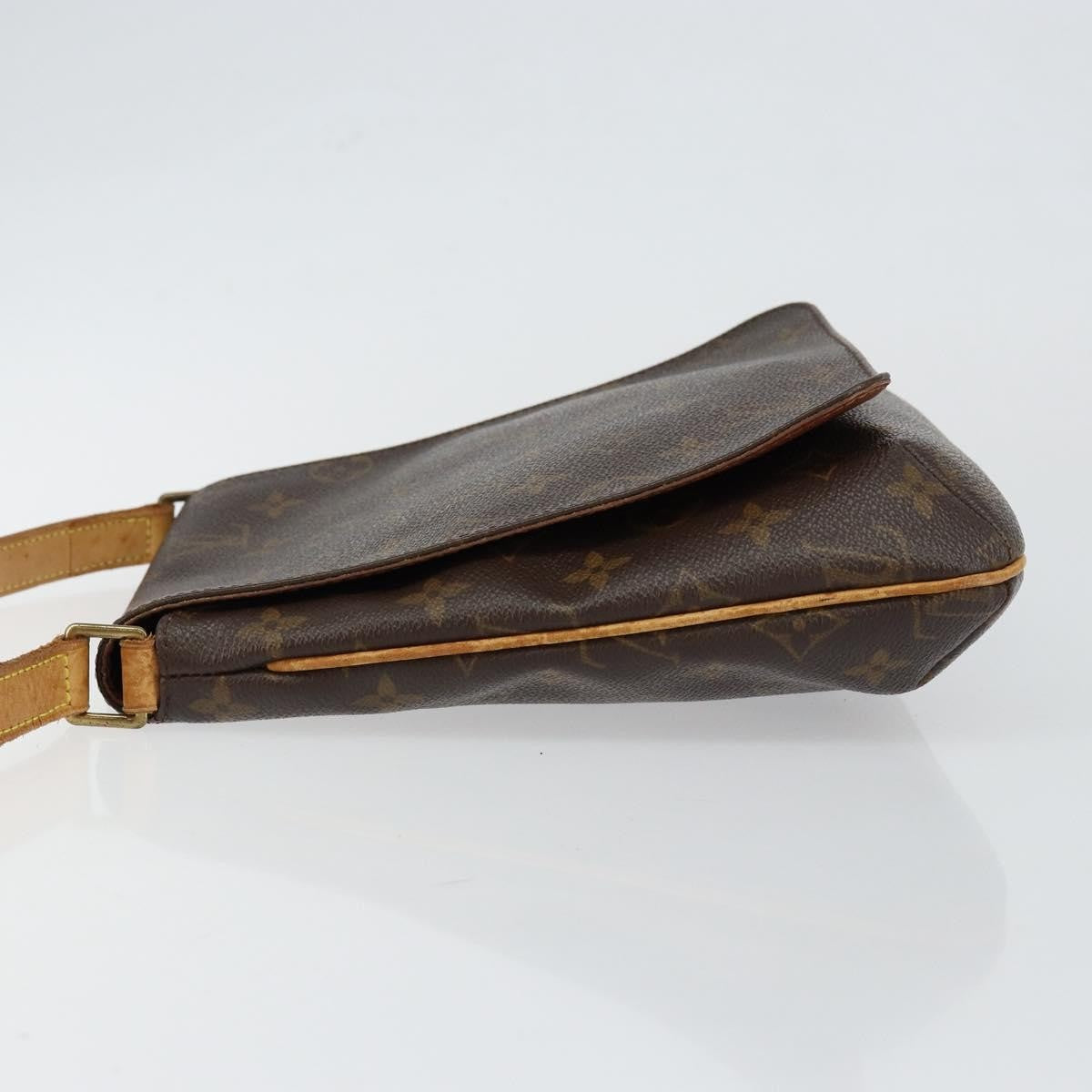Louis Vuitton Musette Salsa Handbag Monogram Canvas Brown Canvas Shoulder Bag Bag (Pre-Owned)