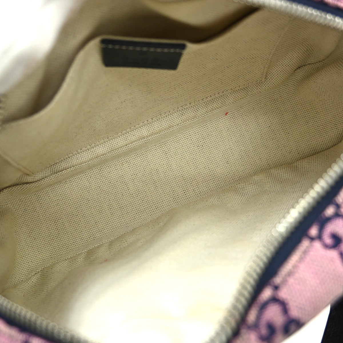 Gucci Gg Marmont Camera Bag Canvas Multicolour Canvas Handbag (Pre-Owned)