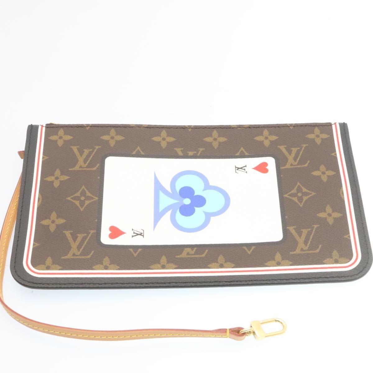 Louis Vuitton Neverfull Nm Tote Limited Edition Game On Monogram Canvas Brown Canvas Tote Bag Bag (Pre-Owned)