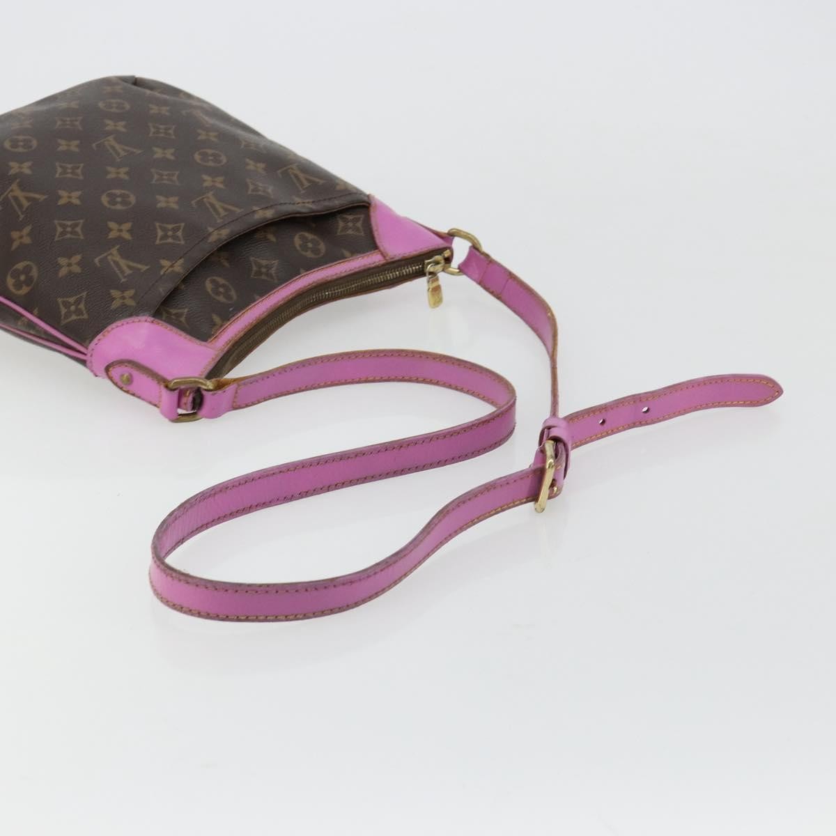 Louis Vuitton Odeon Handbag Monogram Canvas Brown Canvas Shoulder Bag Bag (Pre-Owned)