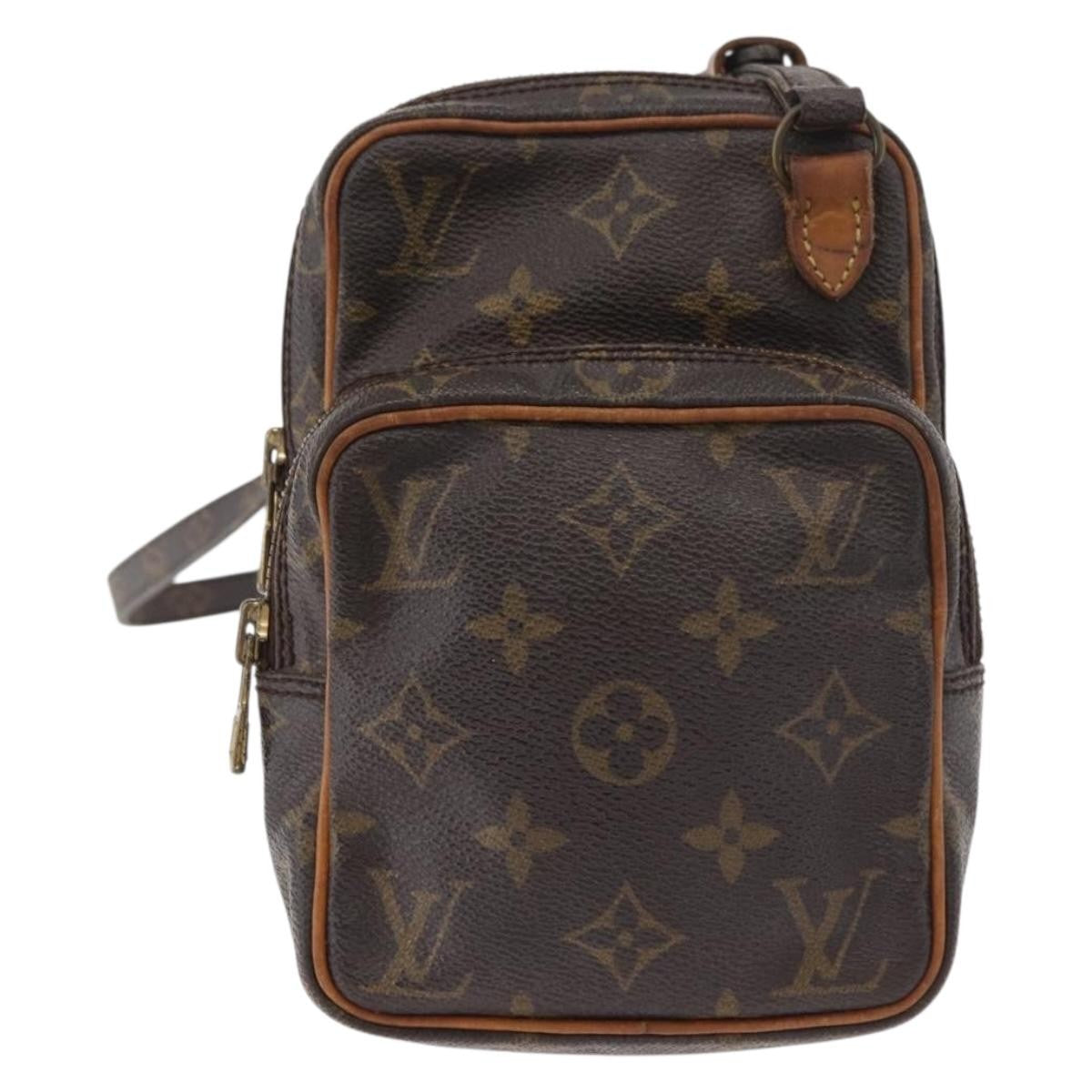 Louis Vuitton Amazone Bag Monogram Canvas Brown Canvas Shoulder Bag Bag (Pre-Owned)