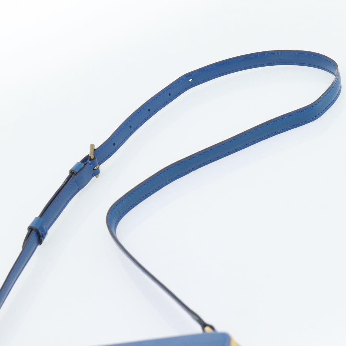 Louis Vuitton Grenelle Shoulder Bag Epi Leather Blue Leather Shoulder Bag Bag (Pre-Owned)
