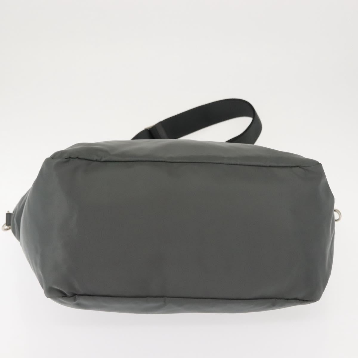 Prada Vela Convertible Tote Tessuto Khaki Nylon Tote Bag Bag (Pre-Owned)