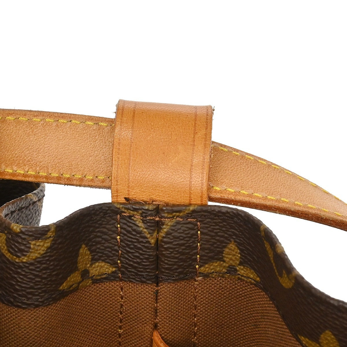 Louis Vuitton Randonnee Backpack Monogram Canvas Brown Canvas Backpack Bag (Pre-Owned)