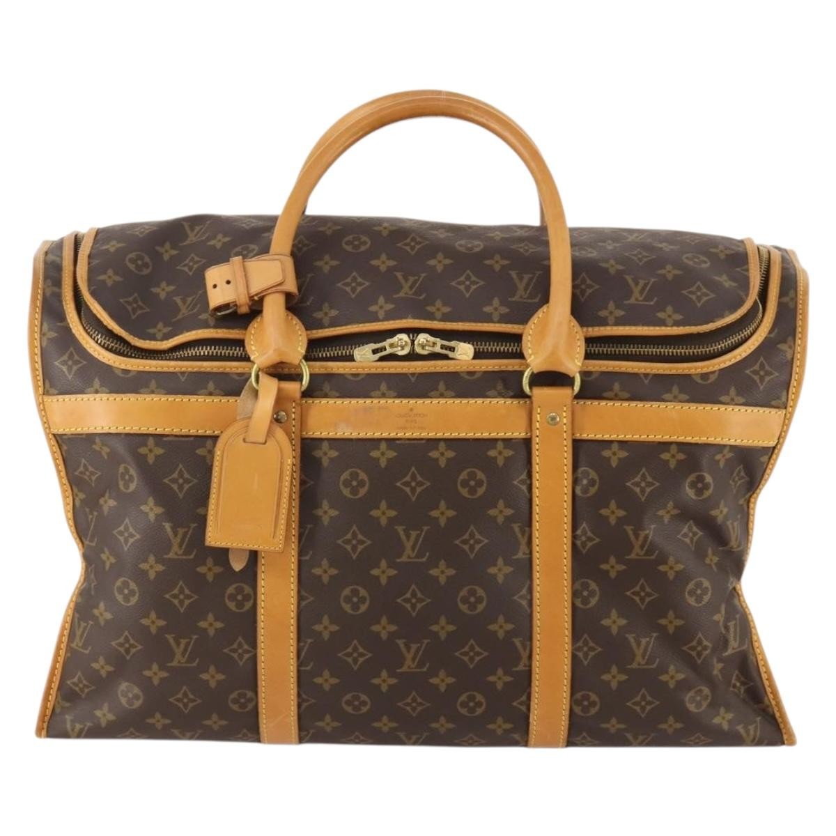 Louis Vuitton Dog Carrier Bag Monogram Canvas Multicolour Canvas Travel Bag Bag (Pre-Owned)