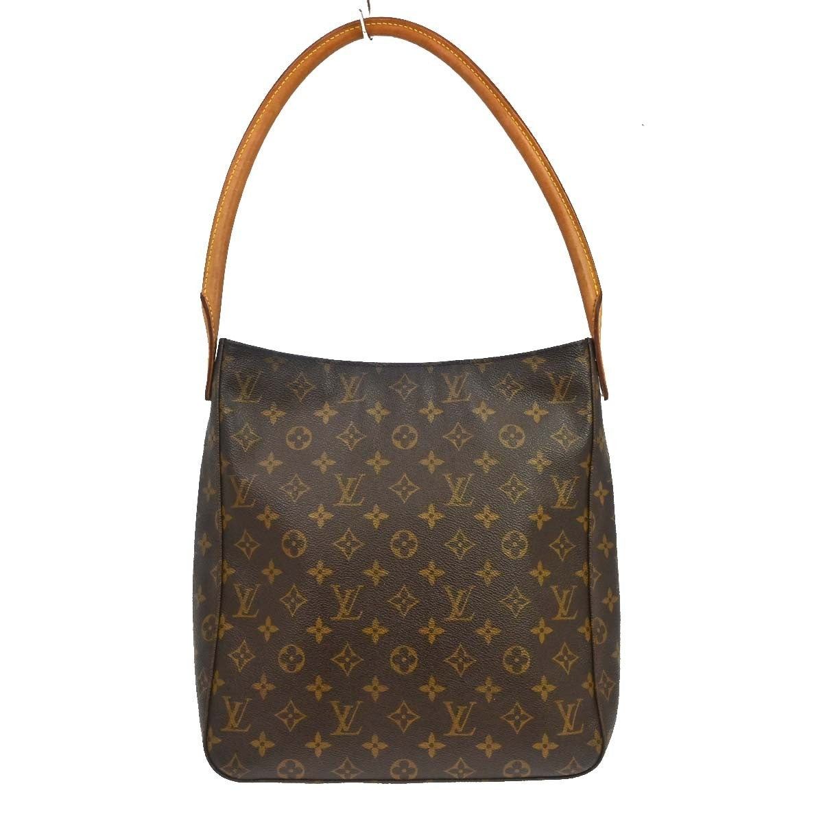 Louis Vuitton Monogram Looping Handbag Monogram Canvas Brown Canvas Shoulder Bag Bag (Pre-Owned)