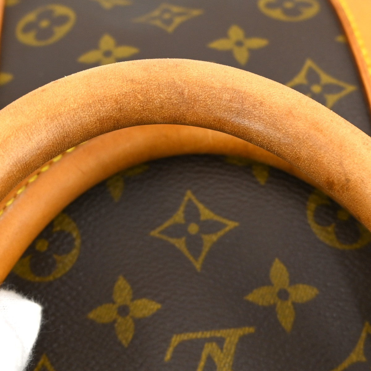 Louis Vuitton Keepall Bag Monogram Canvas Brown Canvas Travel Bag Bag (Pre-Owned)