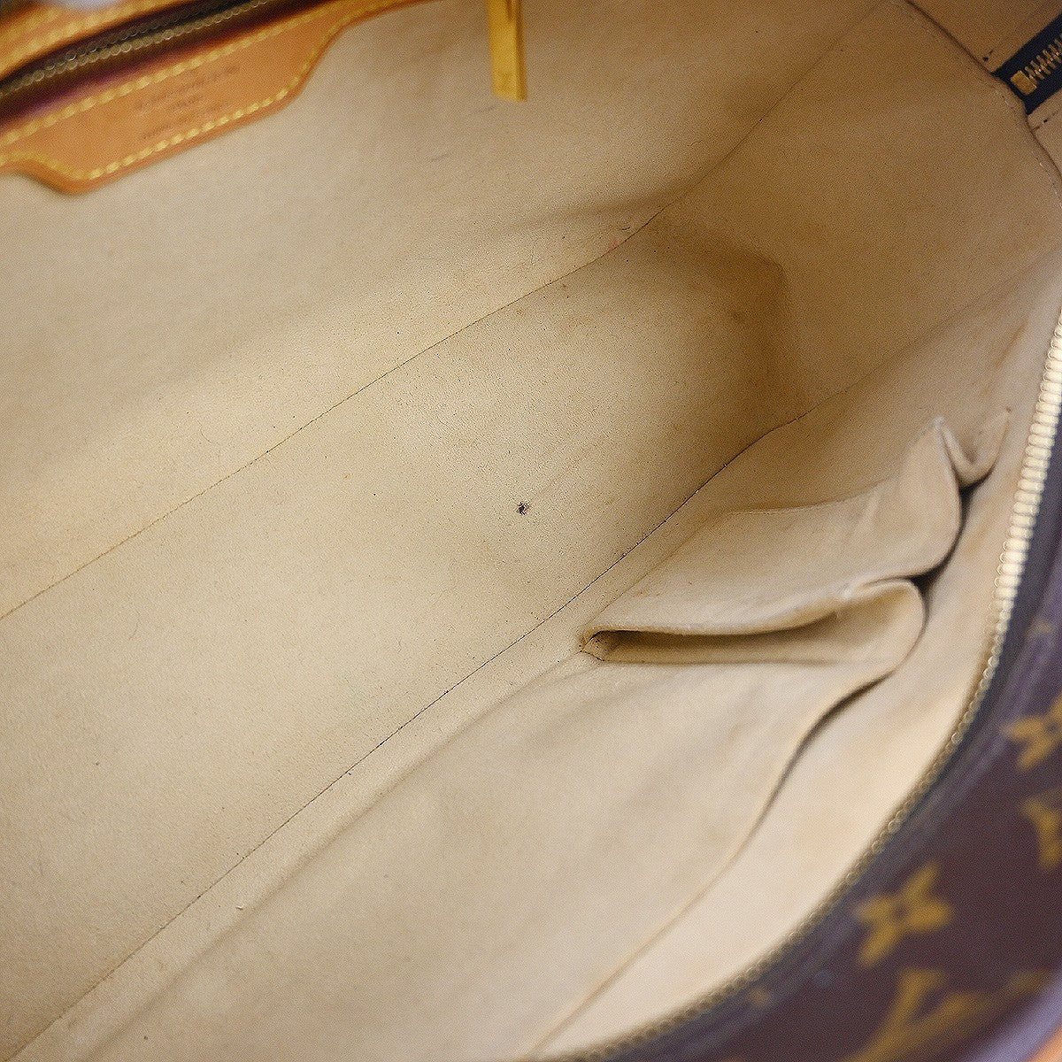 Louis Vuitton Cite Handbag Monogram Canvas Brown Canvas Shoulder Bag Bag (Pre-Owned)