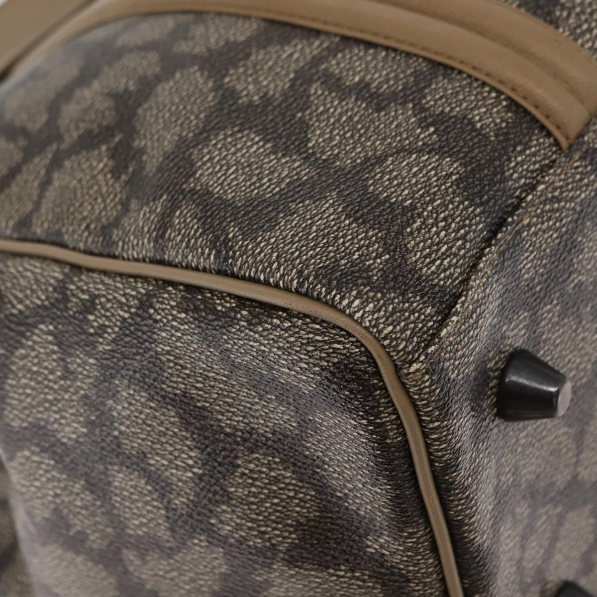 Saint Laurent Vintage Handbag Pvc Leather Gray Pvc Handbag (Pre-Owned)