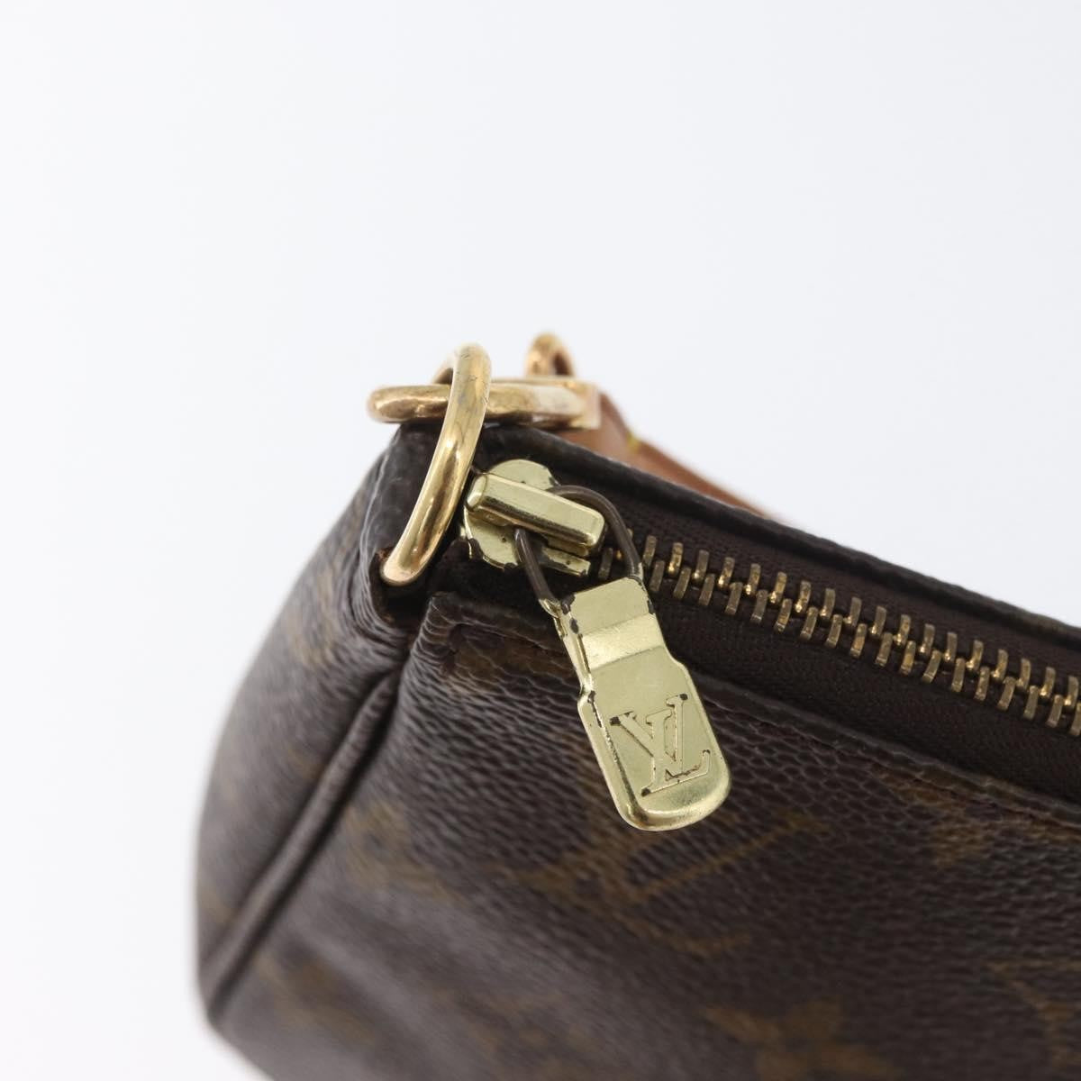 Louis Vuitton Pochette Accessoires Nm Monogram Canvas Brown Canvas Clutche & Pouche Bag (Pre-Owned)