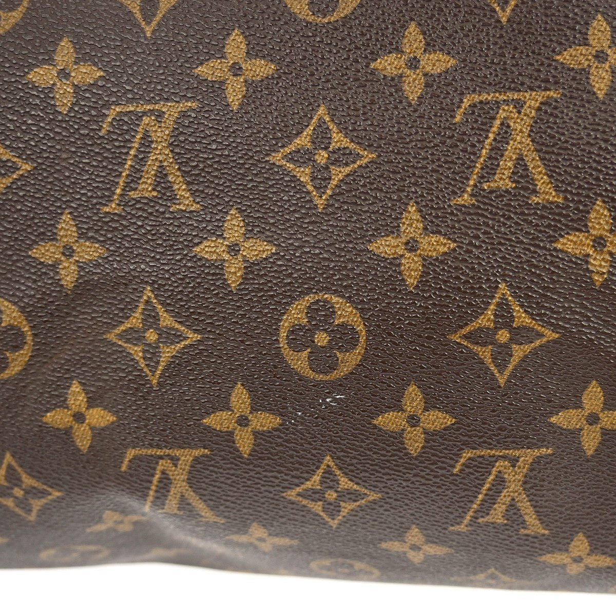 Louis Vuitton Speedy Handbag Monogram Canvas Brown Canvas Handbag (Pre-Owned)