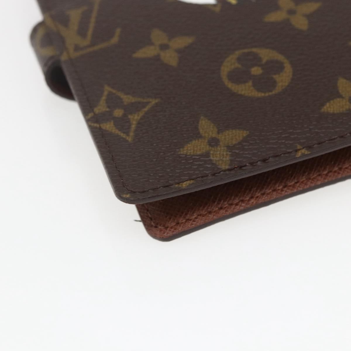 Louis Vuitton Agenda Cover Monogram Panda Brown Canvas Wallets Accessory (Pre-Owned)