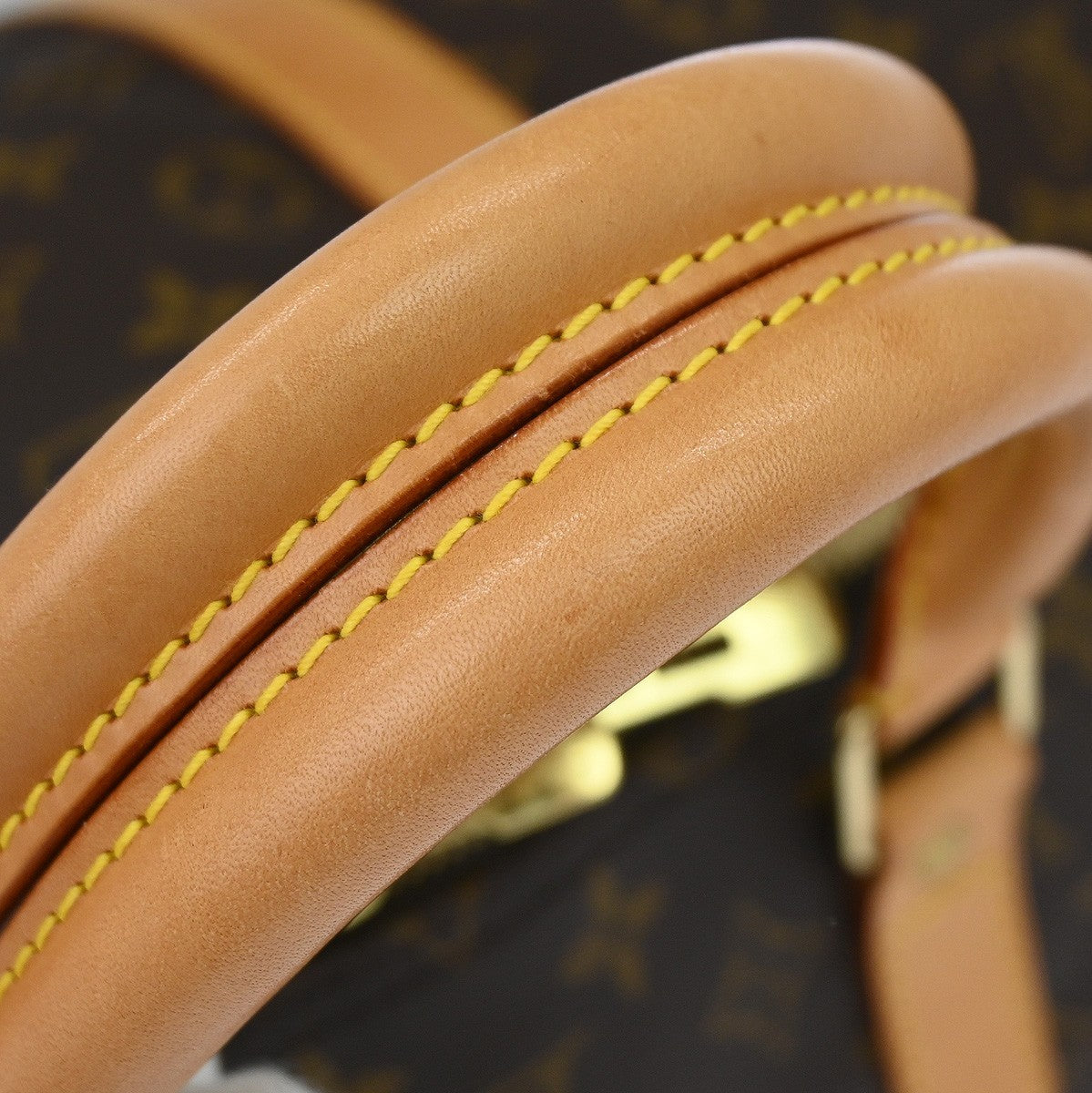 Louis Vuitton Keepall Bag Monogram Canvas Brown Canvas Travel Bag Bag (Pre-Owned)
