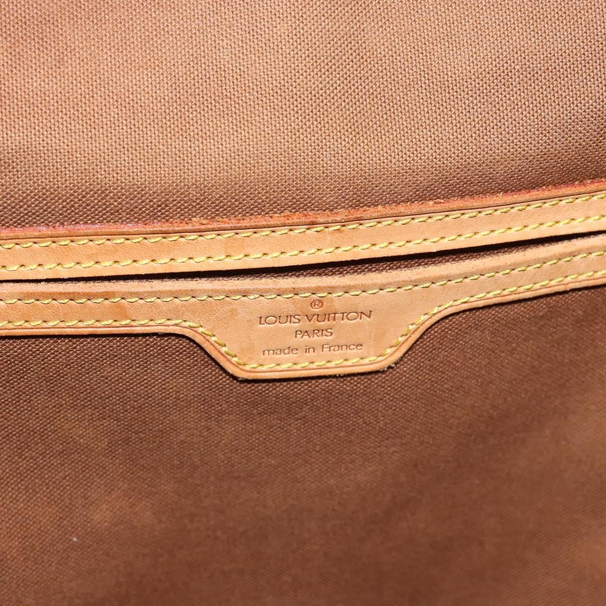 Louis Vuitton Vintage Montsouris Backpack Monogram Canvas Brown Canvas Backpack Bag (Pre-Owned)