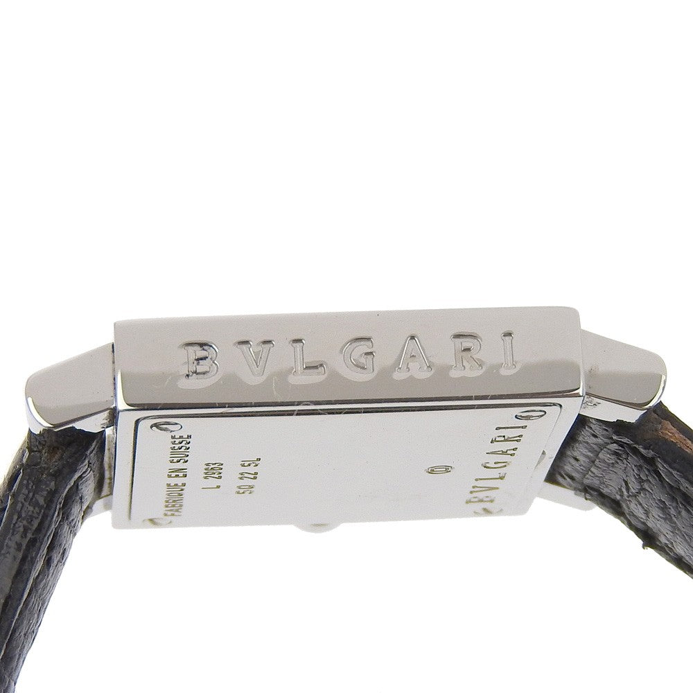 Bvlgari Quadrato Quartz Watch Stainless Steel Watch (Pre-Owned)
