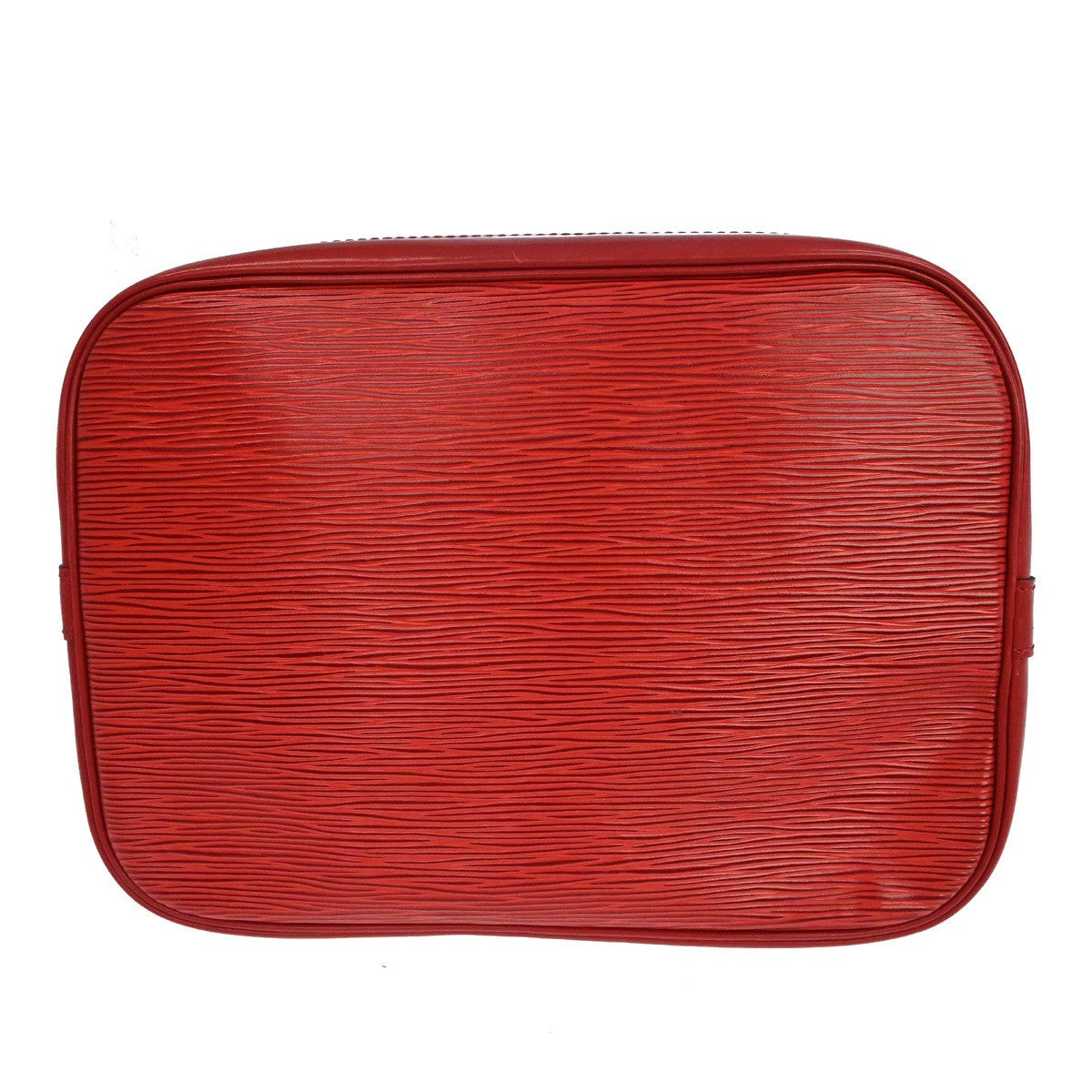 Louis Vuitton Noe Handbag Epi Leather Red Leather Shoulder Bag Bag (Pre-Owned)