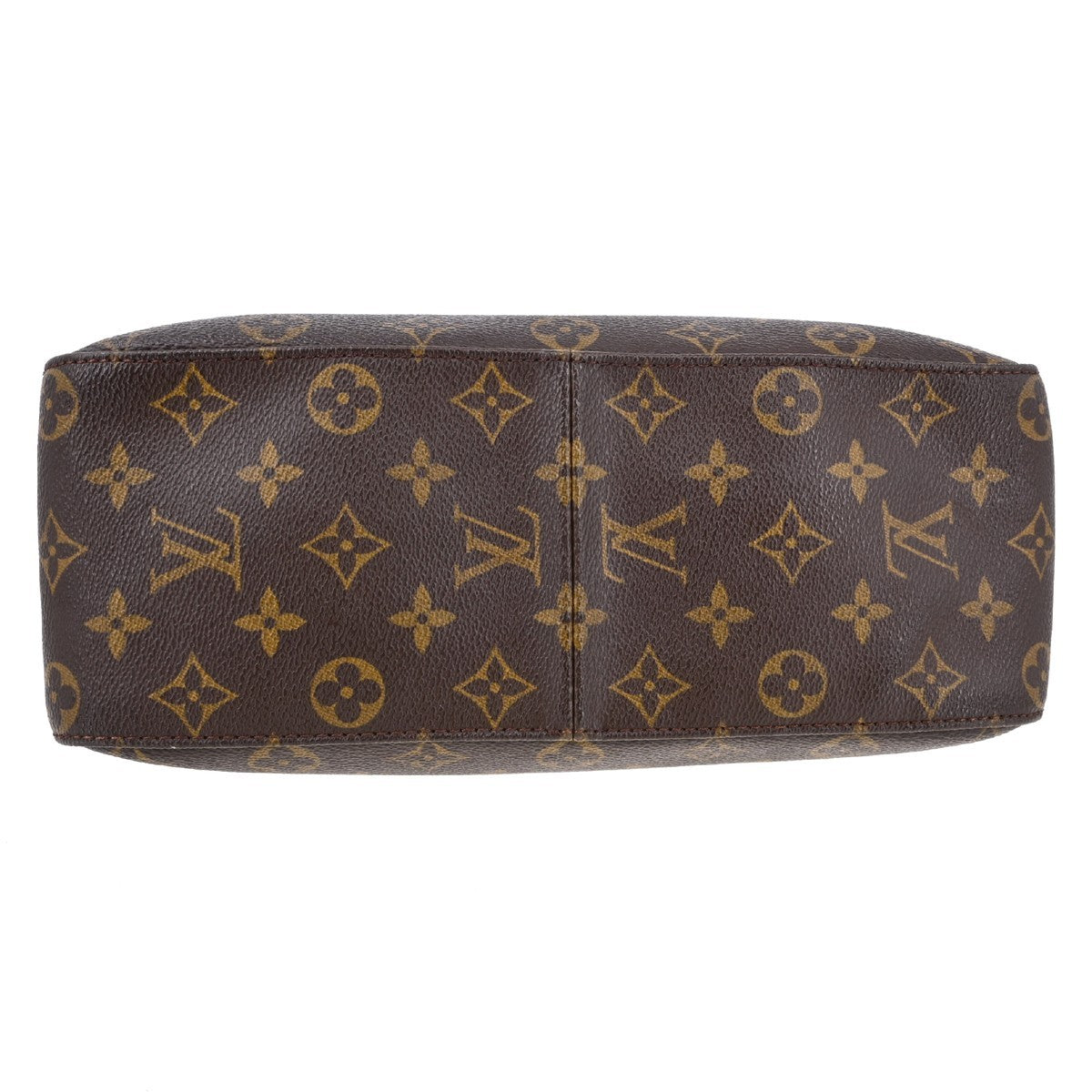 Louis Vuitton Monogram Looping Handbag Monogram Canvas Brown Canvas Shoulder Bag Bag (Pre-Owned)