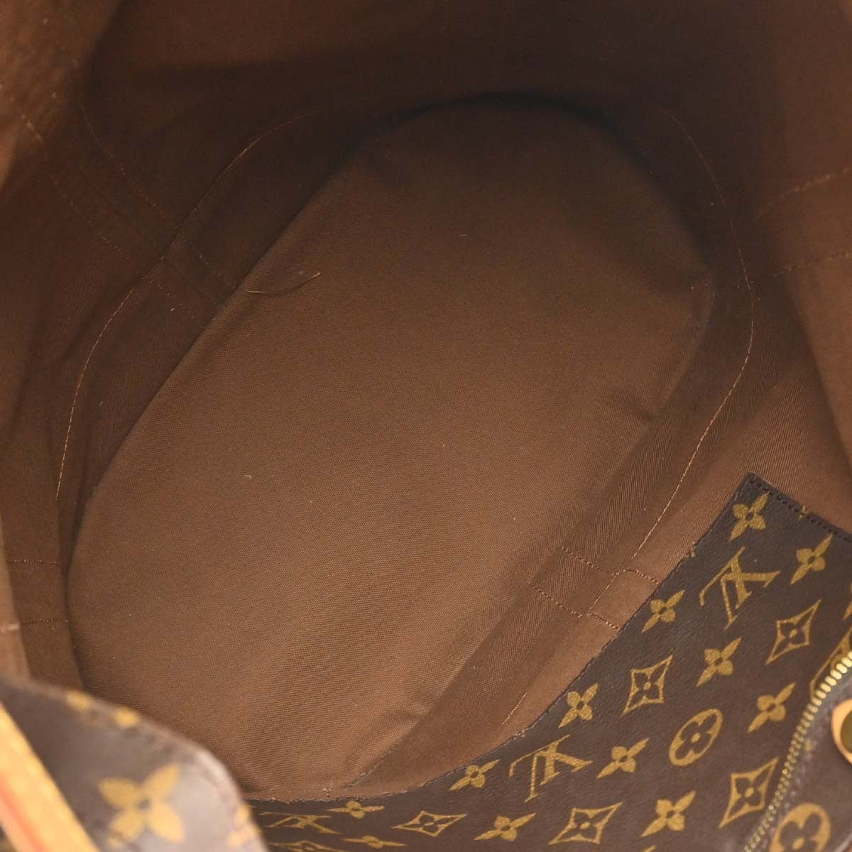 Louis Vuitton Randonnee Backpack Monogram Canvas Brown Canvas Shoulder Bag Bag (Pre-Owned)