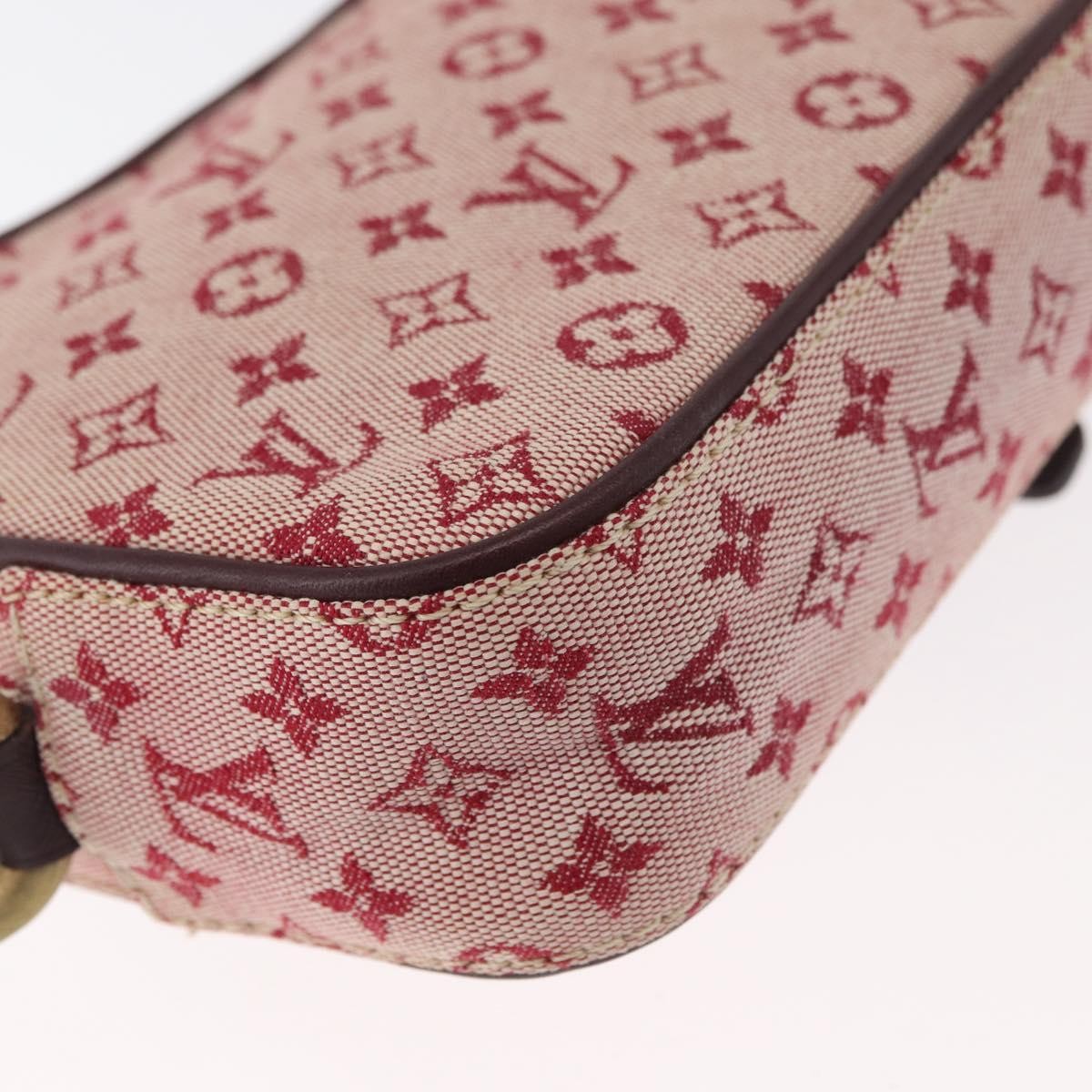 Louis Vuitton Juliette Crossbody Bag Mini Lin Red Canvas Shoulder Bag Bag (Pre-Owned)