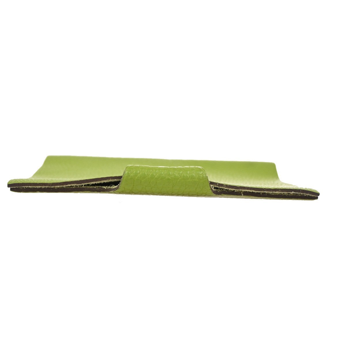 Hermes Ulysse Agenda Cover Leather Green Leather Wallets Accessory (Pre-Owned)