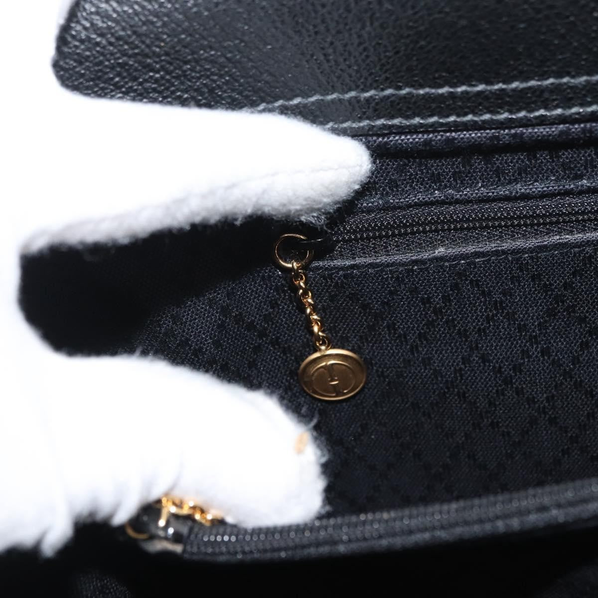 Gucci Bamboo Tote Bag Suede Black Suede Tote Bag Bag (Pre-Owned)