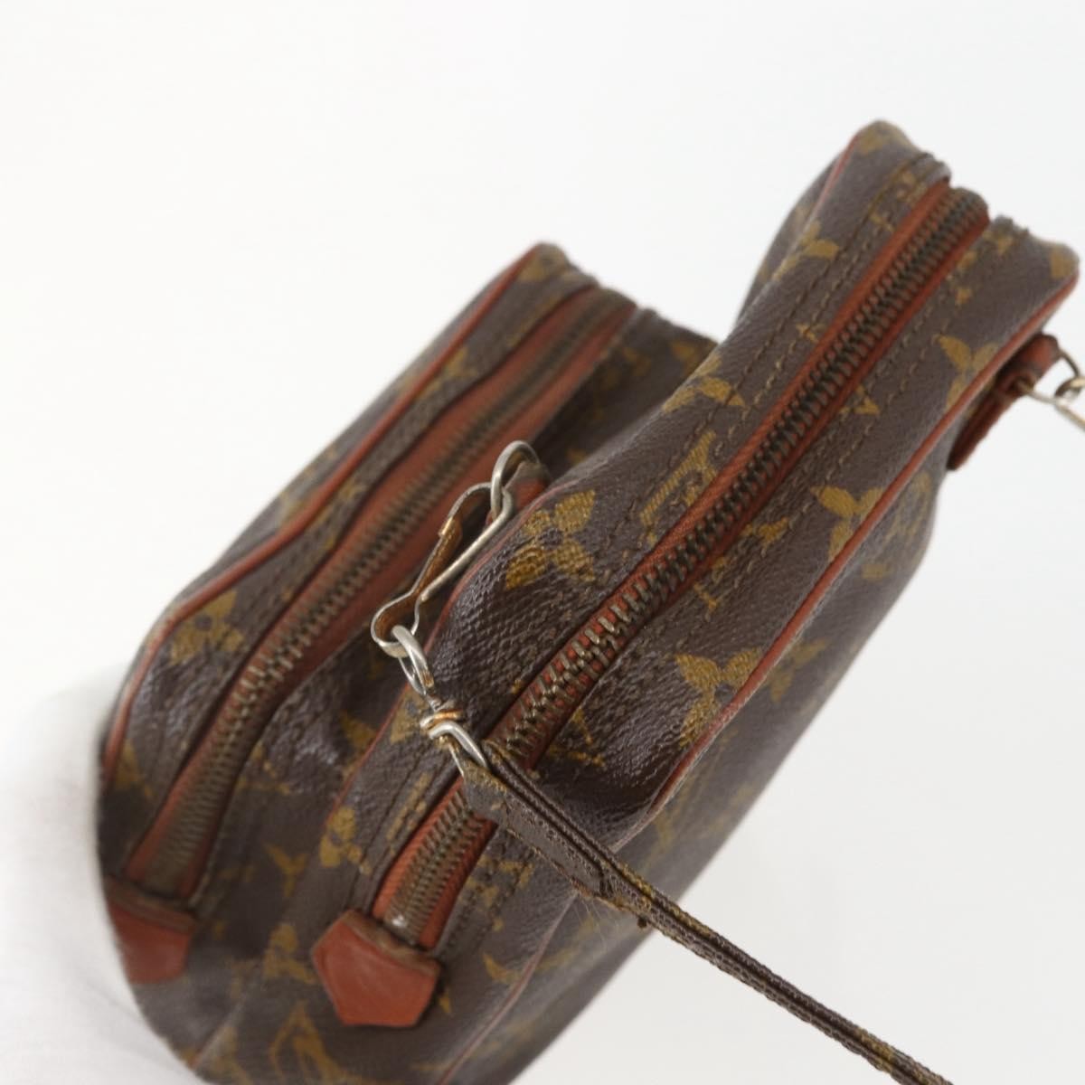 Louis Vuitton Amazone Bag Monogram Canvas Brown Canvas Shoulder Bag Bag (Pre-Owned)