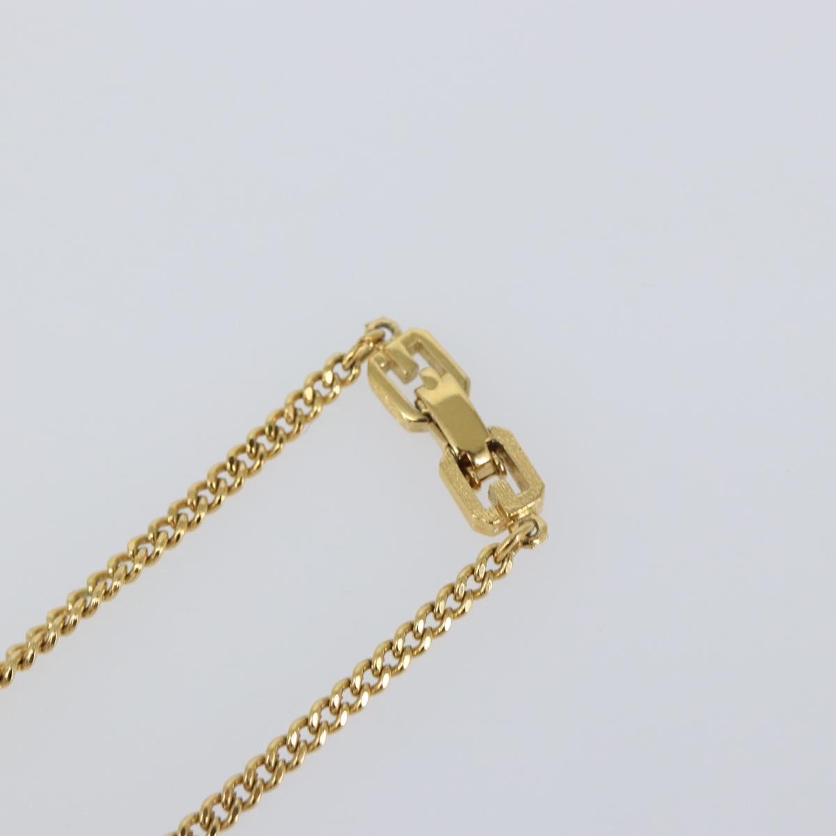 Givenchy Logo G Necklace Metal Gold Metal Necklace Jewelry (Pre-Owned)