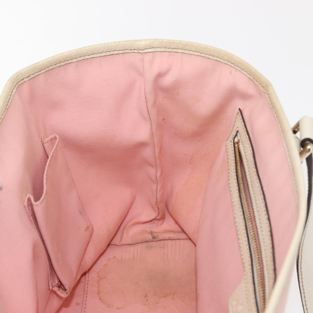 Gucci Jolicoeur Tote Gg Canvas Pink Canvas Tote Bag Bag (Pre-Owned)