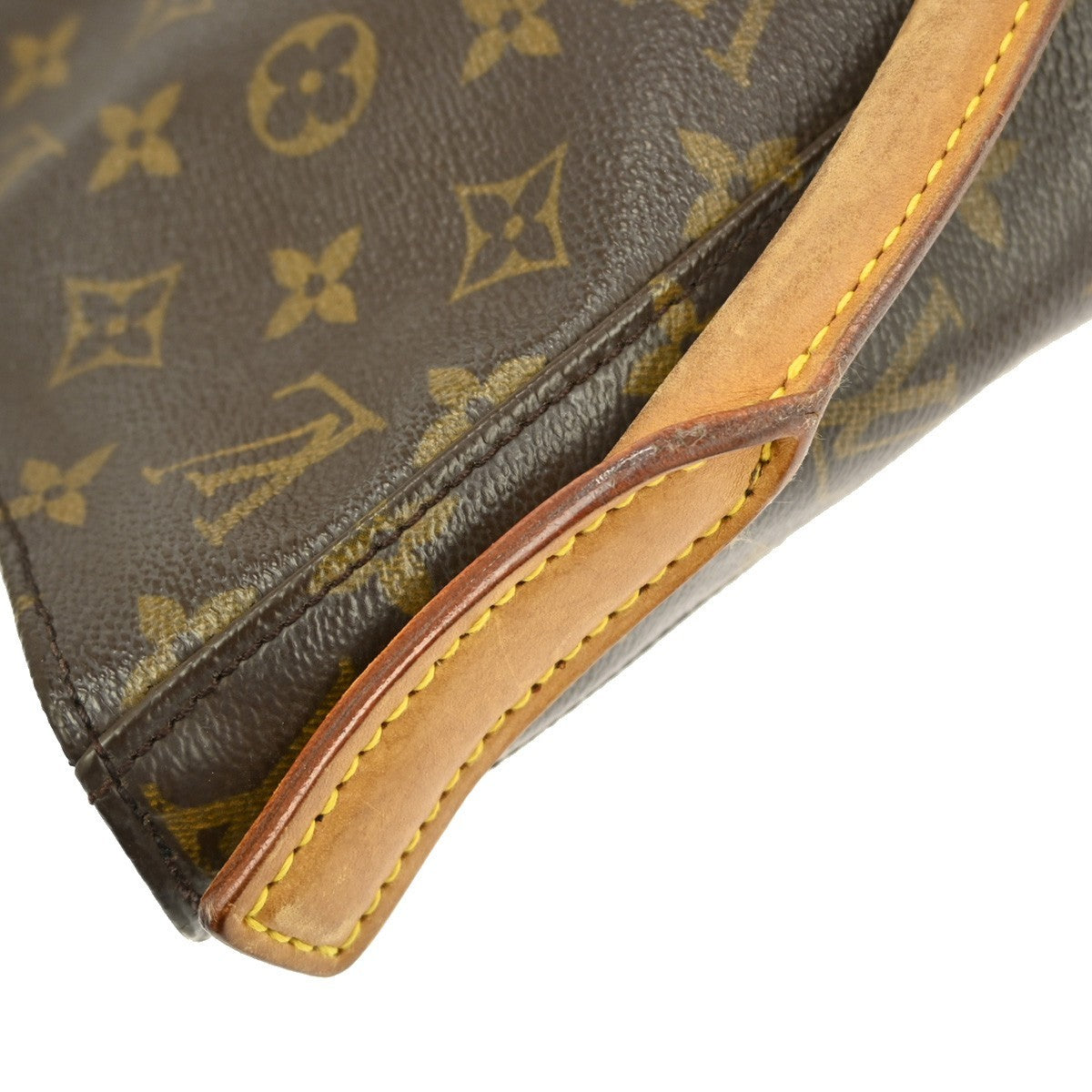 Louis Vuitton Monogram Looping Handbag Monogram Canvas Brown Canvas Shoulder Bag Bag (Pre-Owned)