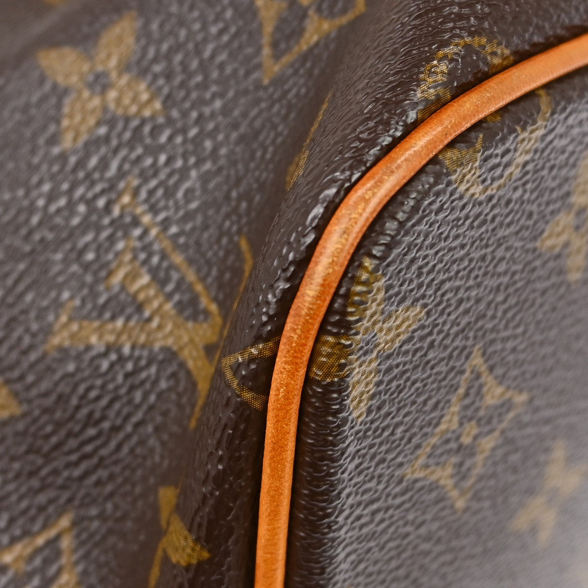 Louis Vuitton Palermo Handbag Monogram Canvas Brown Canvas Tote Bag Bag (Pre-Owned)