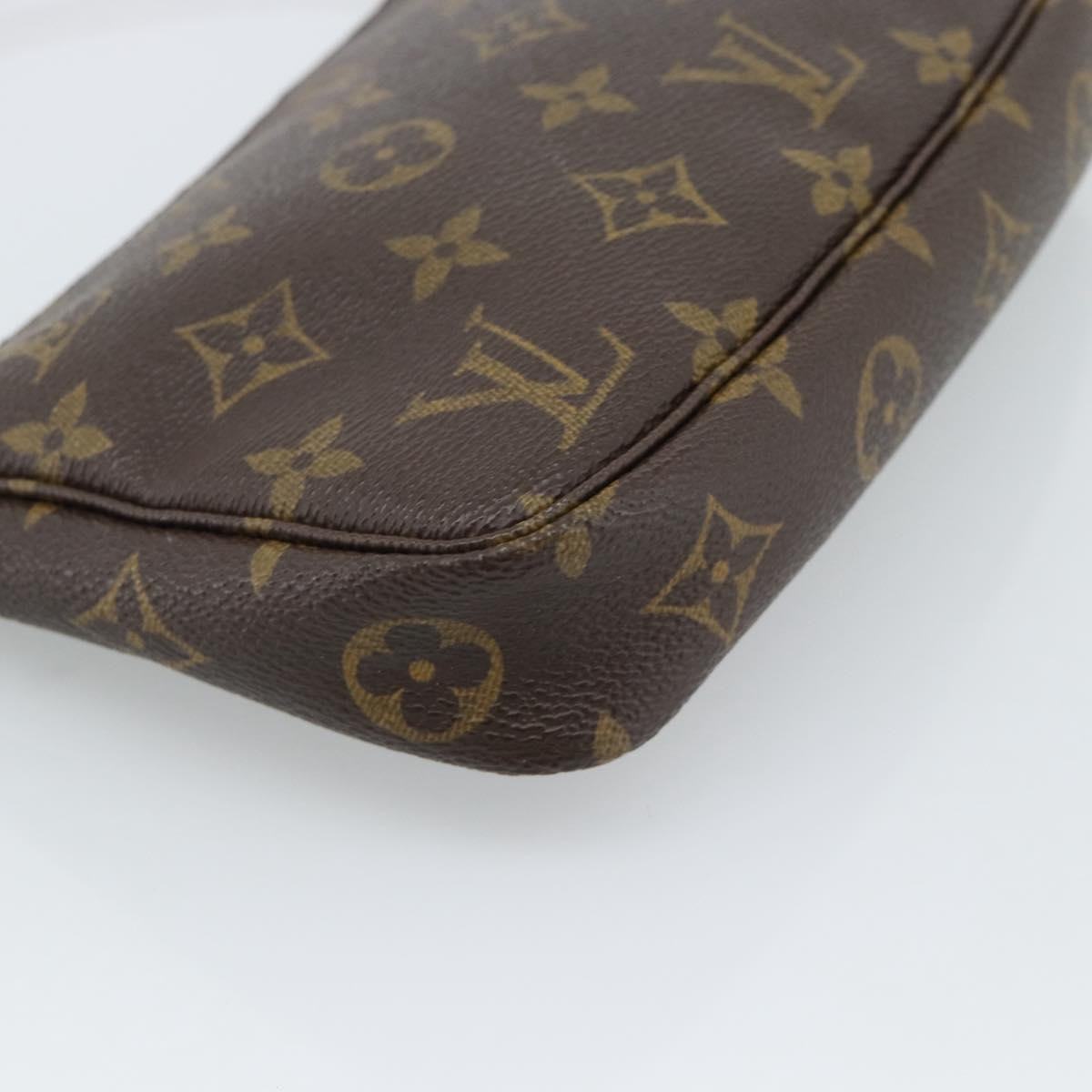 Louis Vuitton Pochette Accessoires Nm Monogram Canvas Brown Canvas Clutche & Pouche Bag (Pre-Owned)
