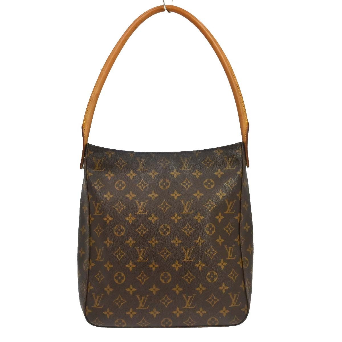 Louis Vuitton Monogram Looping Handbag Monogram Canvas Brown Canvas Shoulder Bag Bag (Pre-Owned)
